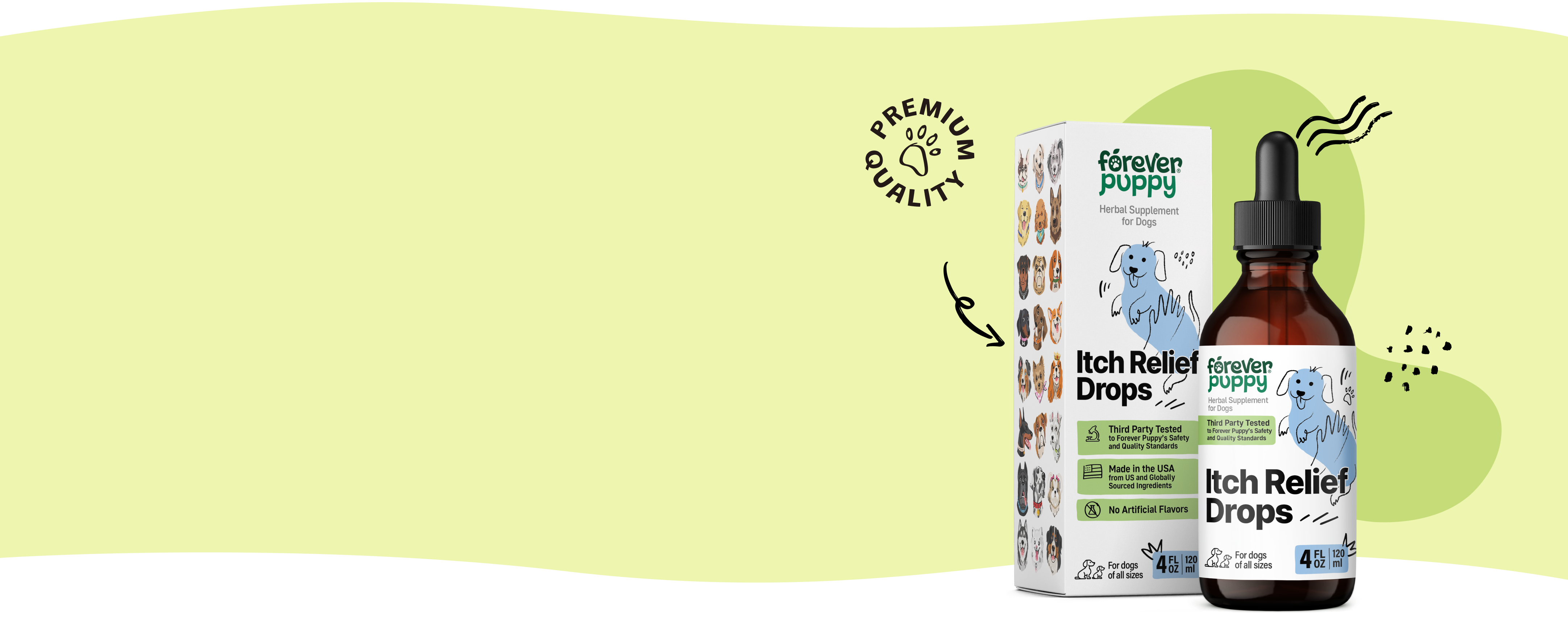 Soothe your dog's itchy skin