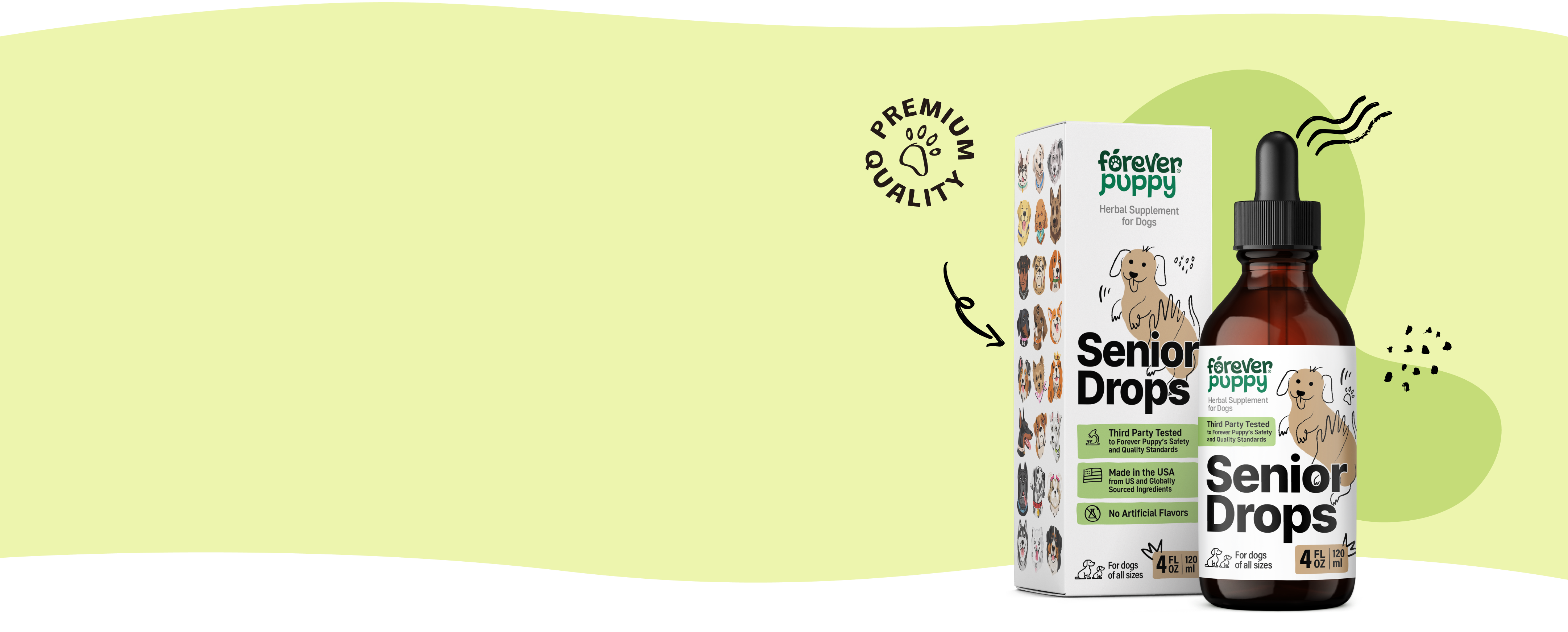 Naturally support your dog's vitality