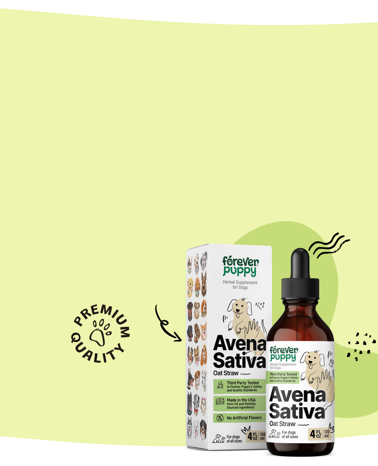 Naturally support your dog's relaxation