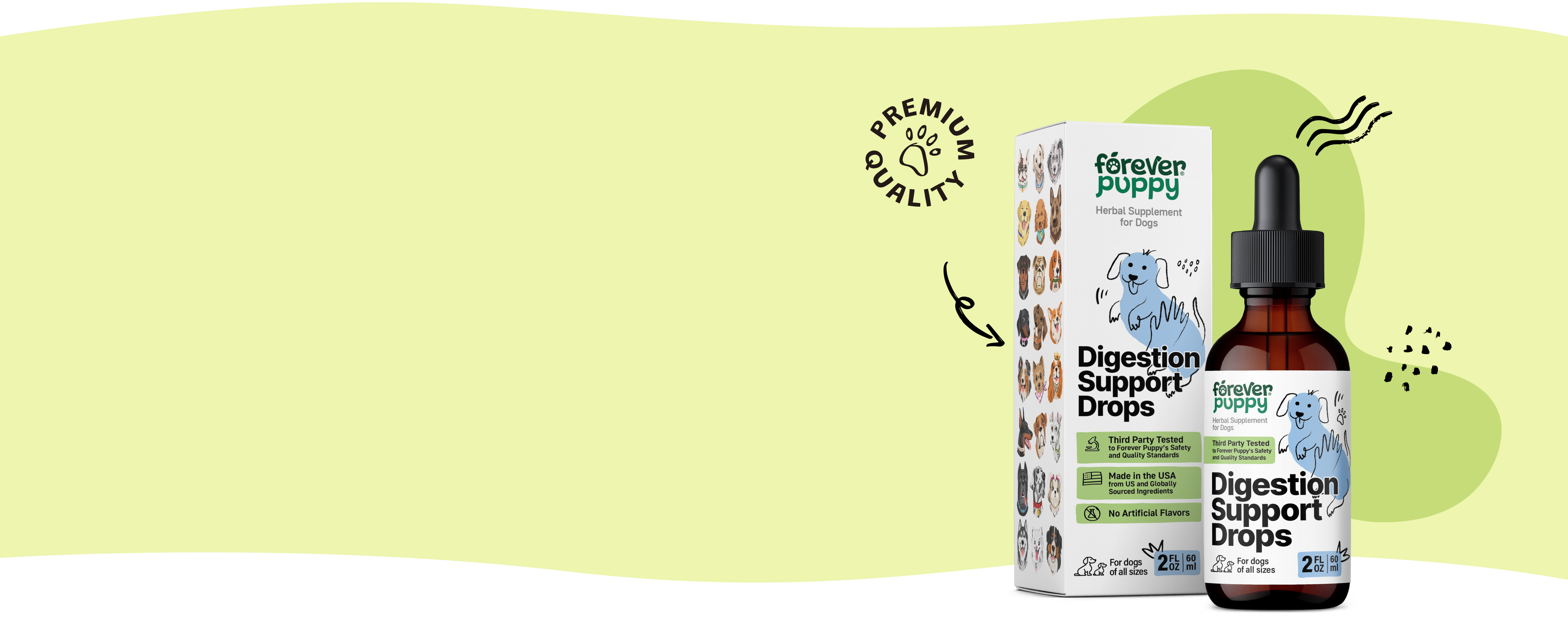 Support your dog's digestive health