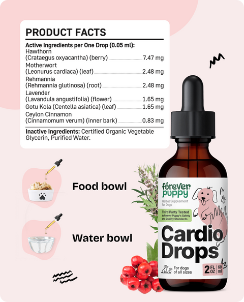 Cardio Drops for Dogs - 2 fl.oz. Bottle