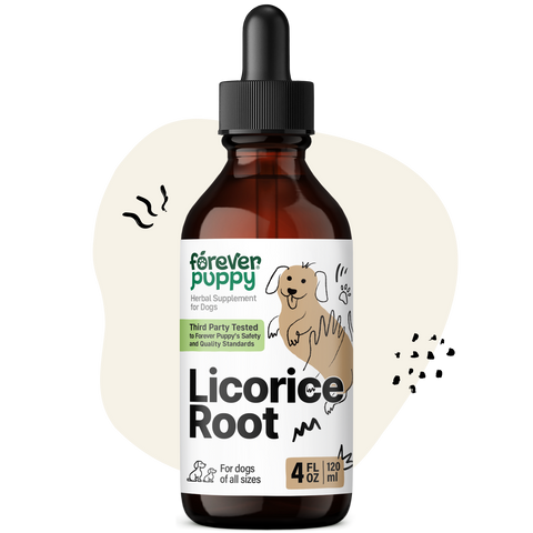 Licorice Root Drops for Dogs - 4 fl.oz. Bottle