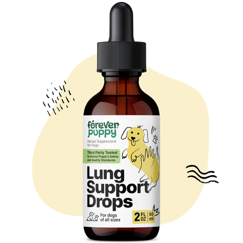 Lung Support Drops for Dogs - 2 fl.oz. Bottle
