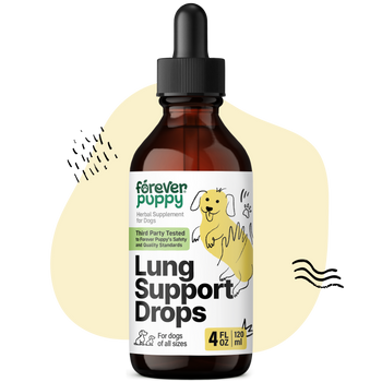 Lung Support Drops for Dogs - 4 fl.oz. Bottle