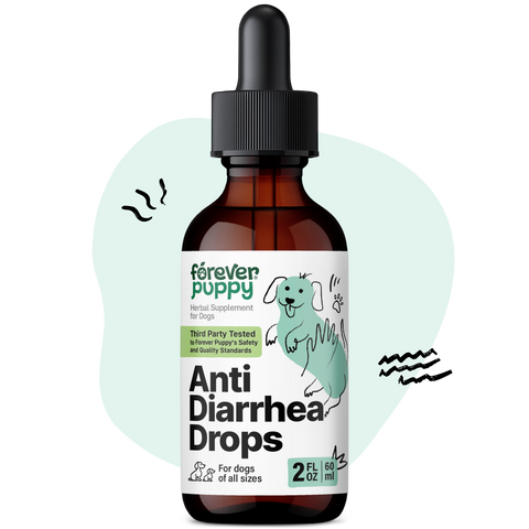 Anti Diarrhea Drops for Dogs - 2 fl.oz. Bottle