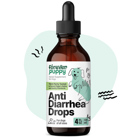 Anti Diarrhea Drops for Dogs - 4 fl.oz. Bottle