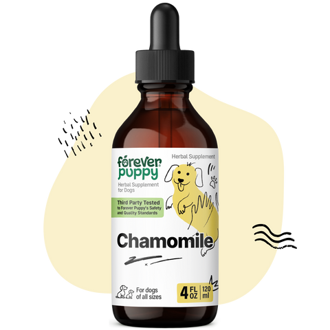 Chamomile Drops for Dogs - 4 fl.oz. Bottle