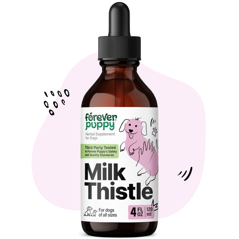 Milk Thistle Drops for Dogs - 4 fl.oz. Bottle